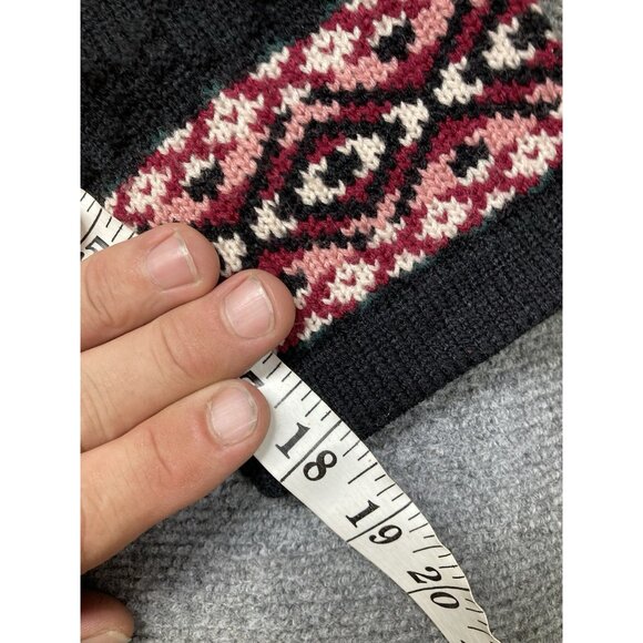 Vintage Stefano Sweater Women’s One Size Fits All Black Long Sleeve Pullover - Picture 6 of 8